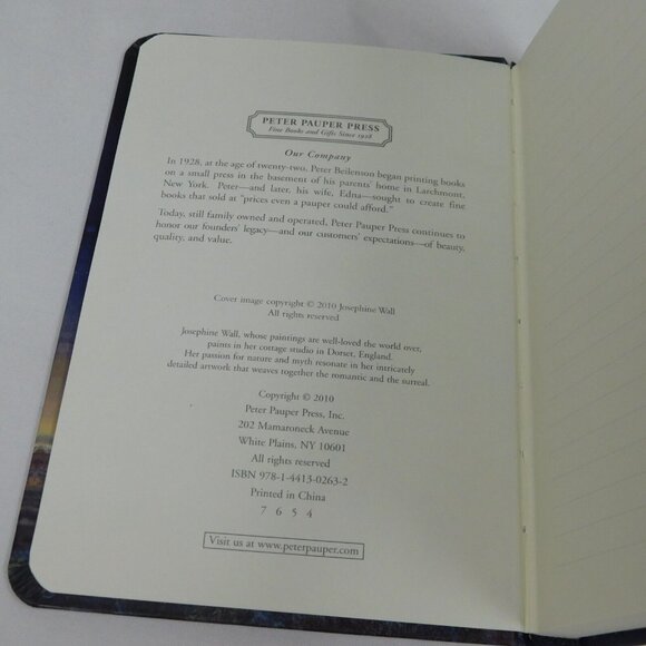 Moon Goddess Josephine Wall Small Journal Peter Pauper Press Multicolor Unused - Picture 5 of 8